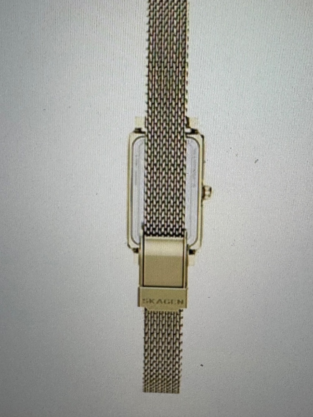 Skagen Women's Gold Watch and Earring Gift Set KSW1158SET NEW WITH TAGS & BOX - Picture 9 of 11